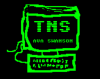 Pixel-art logo of computer