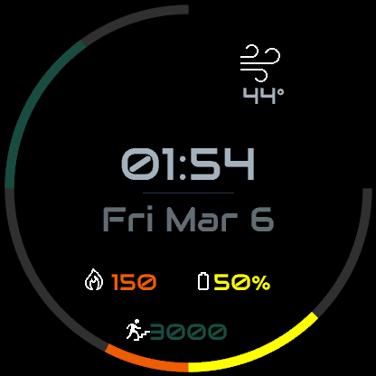 A garmin watchface
