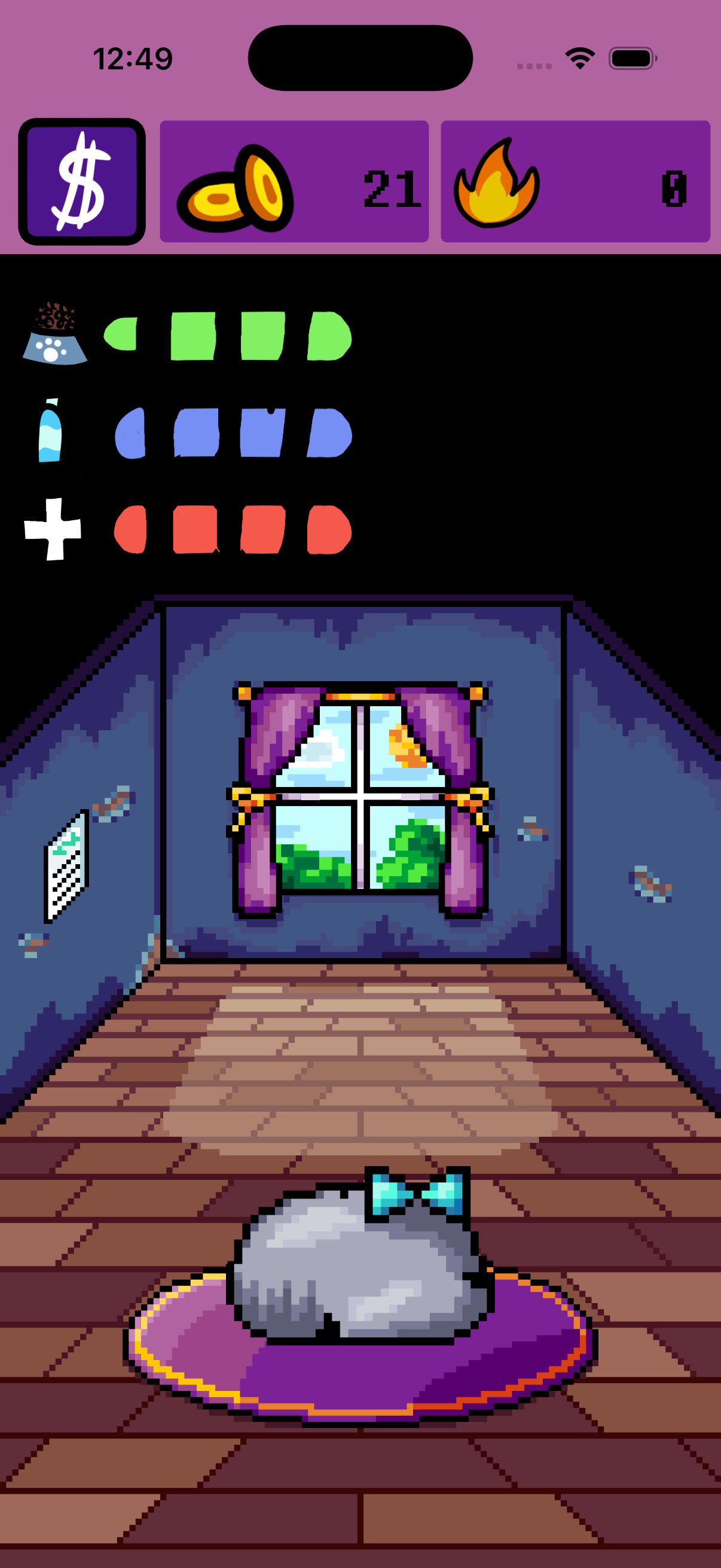 Screenshot of Pet Agenda home screen